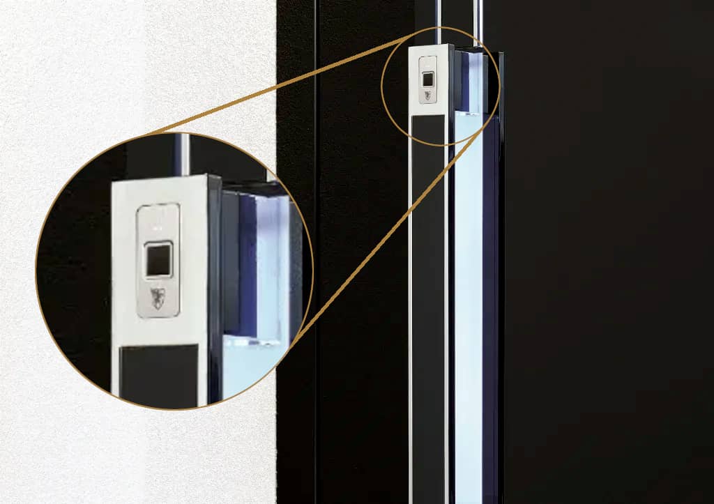 Haustür als Kombination von Komfort, Technik und Sicherheit - Öffner mit integriertem Fingerprint